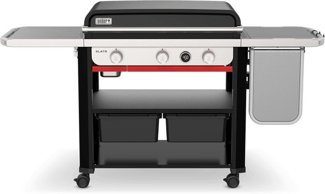 Weber 1500013 Slate 30 Inch Rust-Resistant Griddle Black Weber 1500013 Slate 30 Inch Rust-Resistant Griddle Black