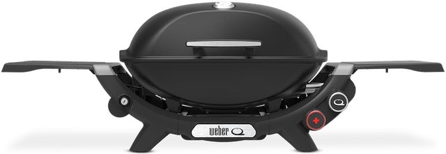 Weber 1500375 Q 2800N+ Gas Grill: Midnight Black