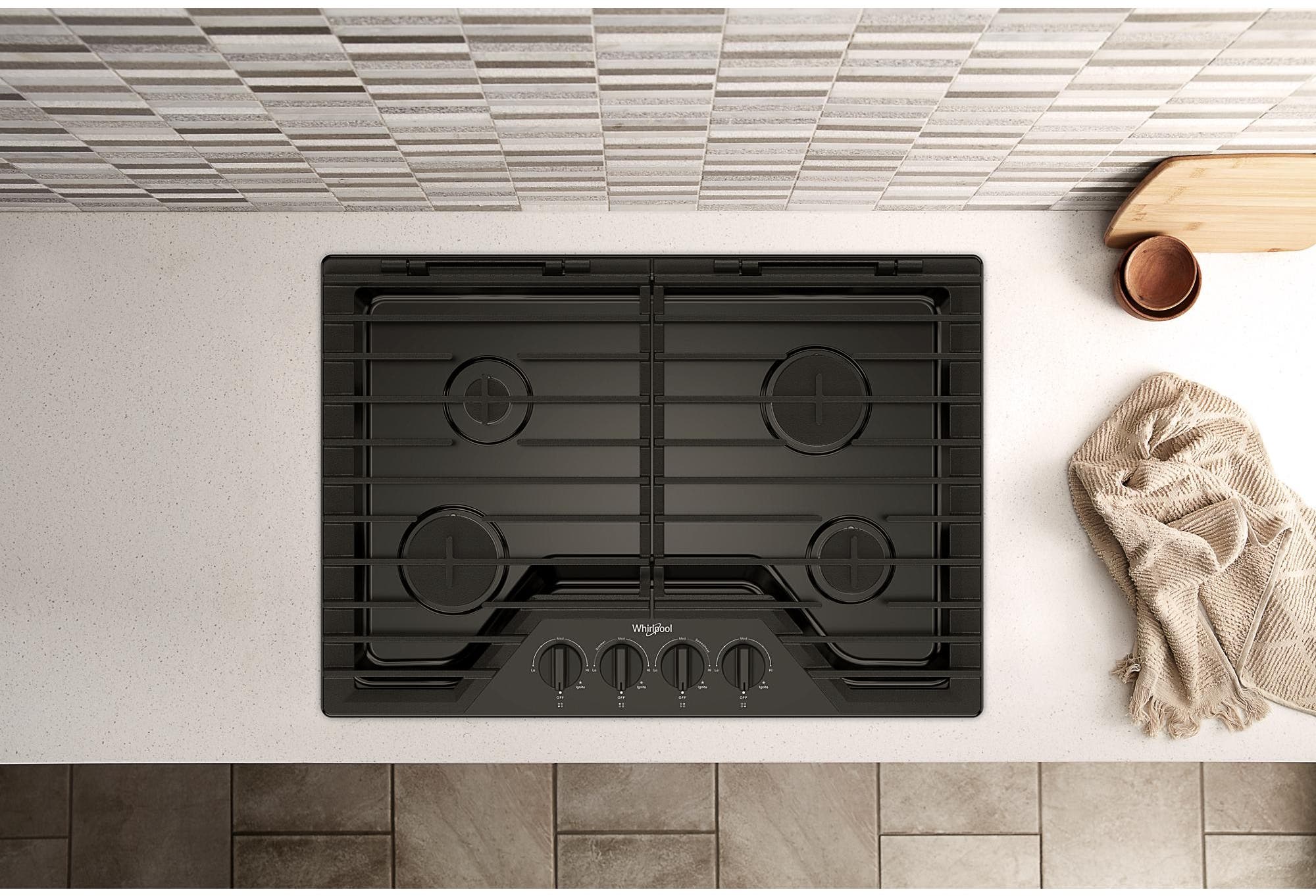 Whirlpool WCGK5030PB Black