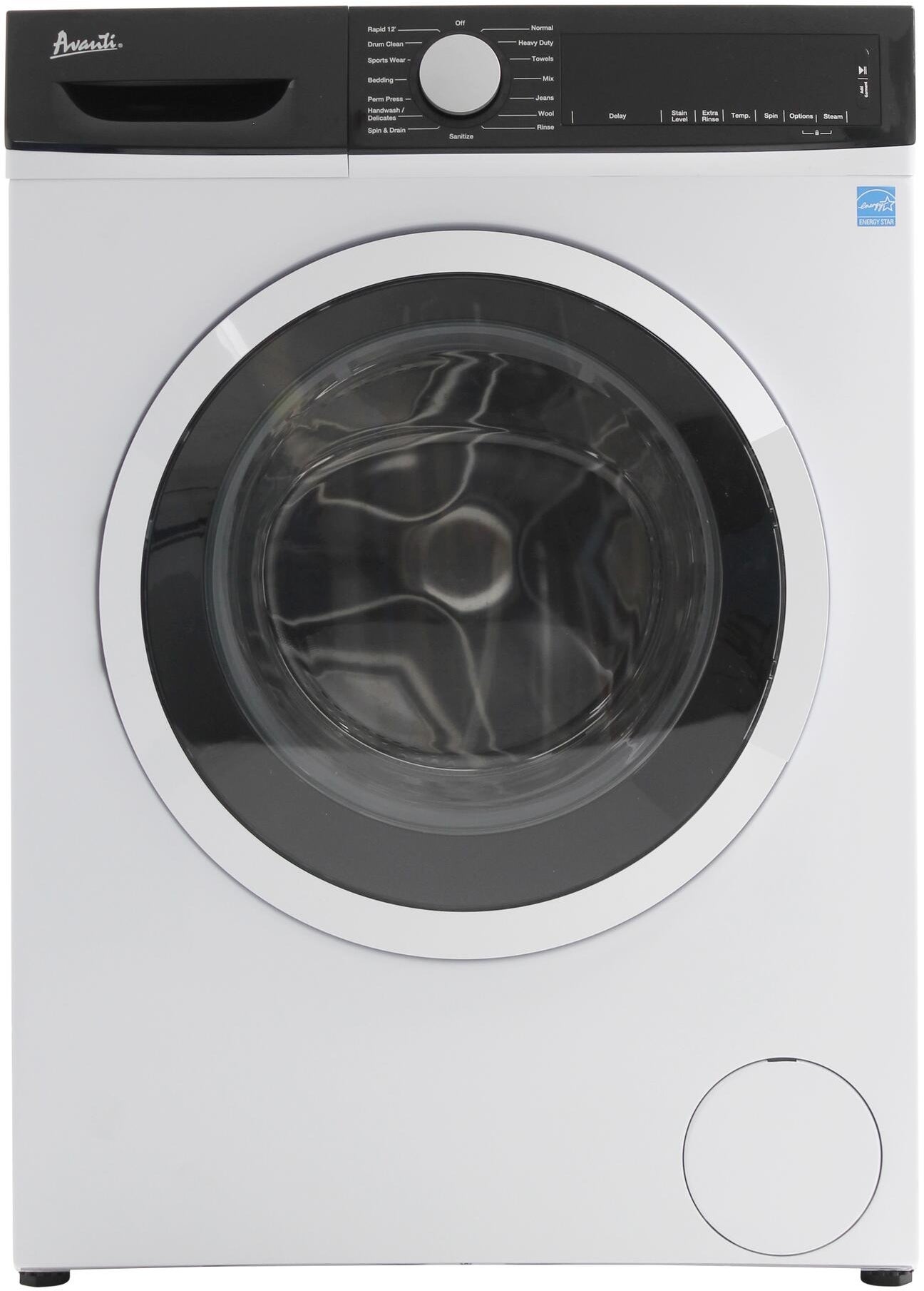 Avanti FLW22V0W 24 Inch Compact Front Load Washer White
