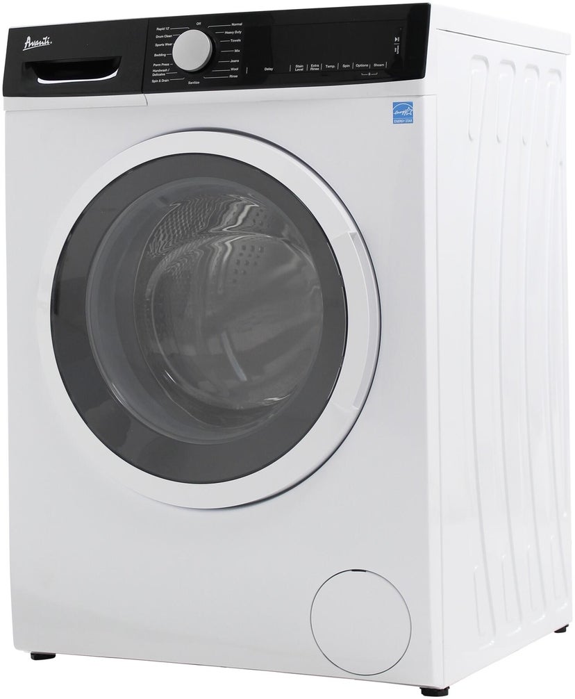 Avanti FLW22V0W 24 Inch Compact Front Load Washer with 2.2 cu. ft....