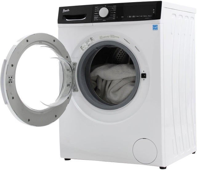 Avanti FLW22V0W 24 Inch Compact Front Load Washer with 2.2 cu. ft....