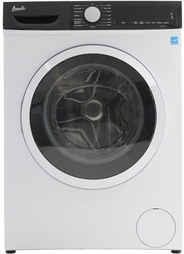 Avanti FLW22V0W 24 Inch Compact Front Load Washer with 2.2 cu. ft....