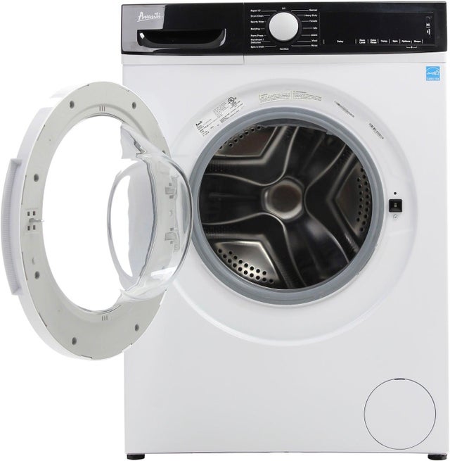 Avanti FLW22V0W 24 Inch Compact Front Load Washer with 2.2 cu. ft....