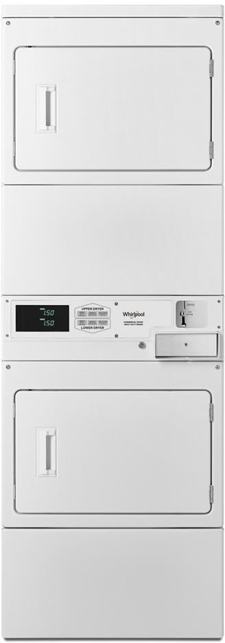 Whirlpool CESP2958JQ 27 Inch Commercial Single-Load Electric Dryer: Whi...