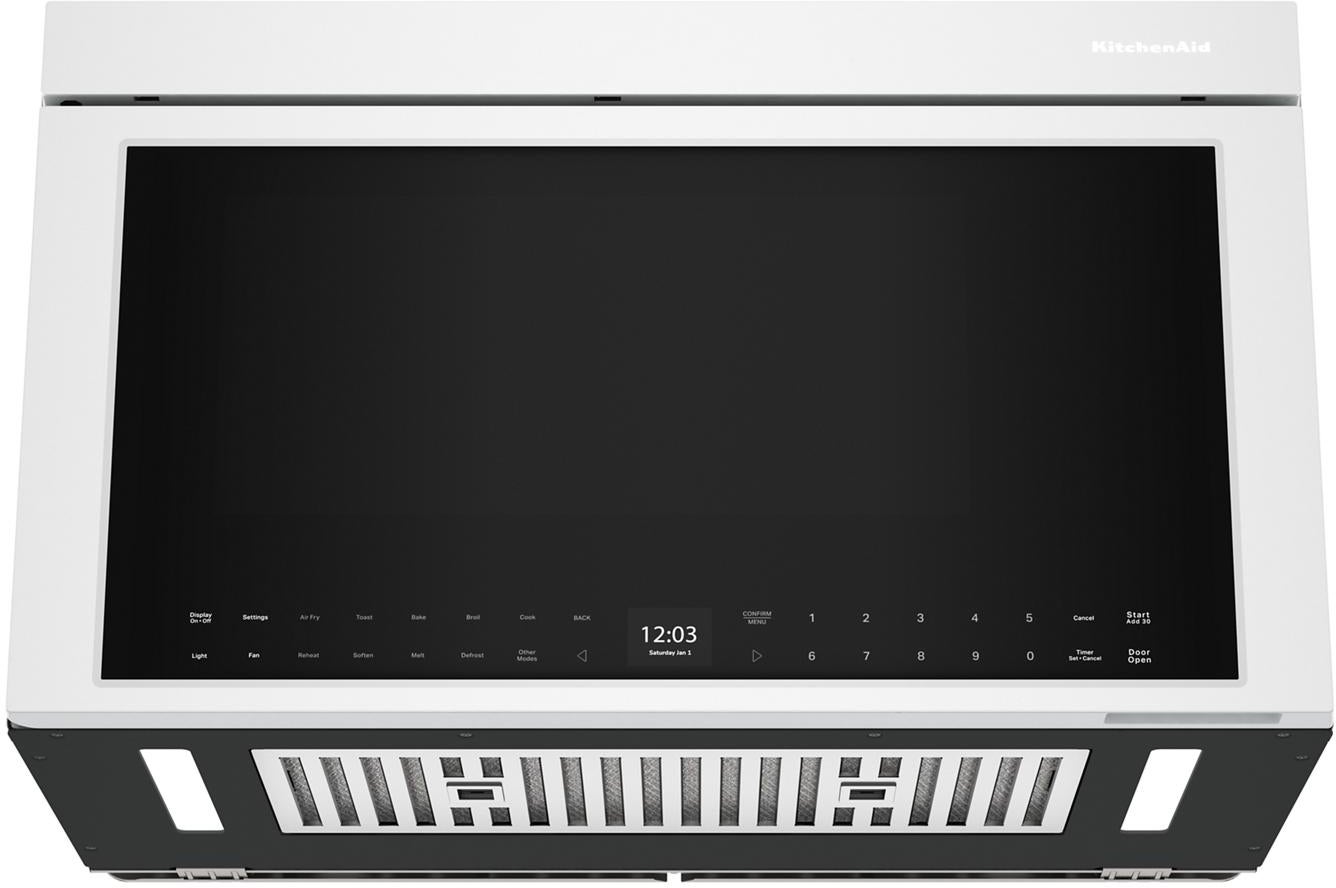 KitchenAid KMMF530PWH 1.1 Cu. Ft. Multifunction Over-the-Range