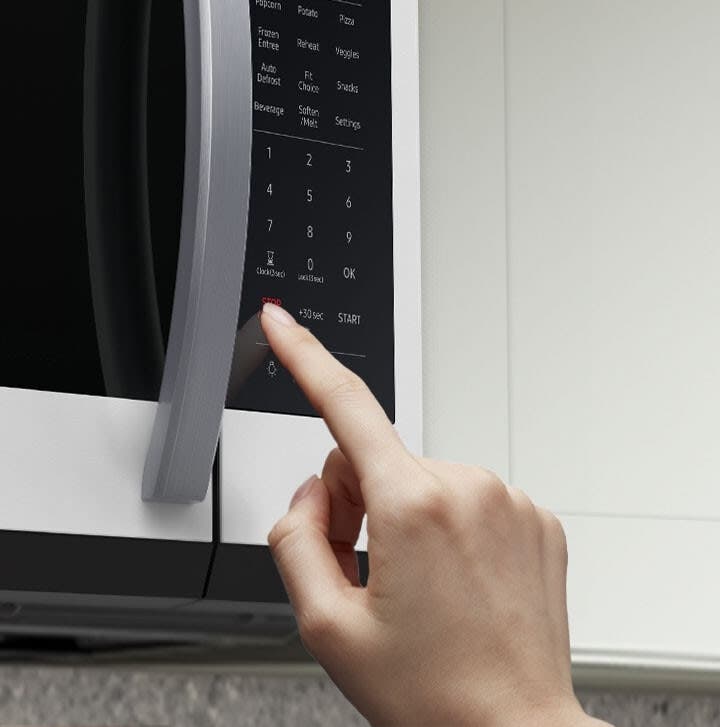 Samsung ME19CB704112 Bespoke White Glass