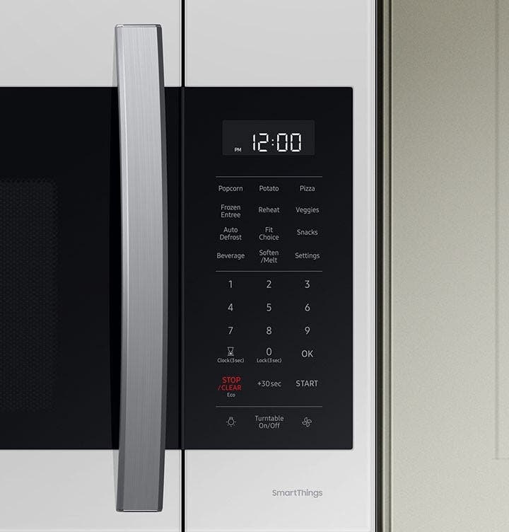 Samsung ME19CB704112 Bespoke White Glass