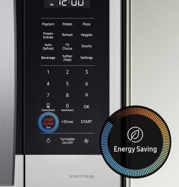 Samsung ME19CB704112 Bespoke White Glass