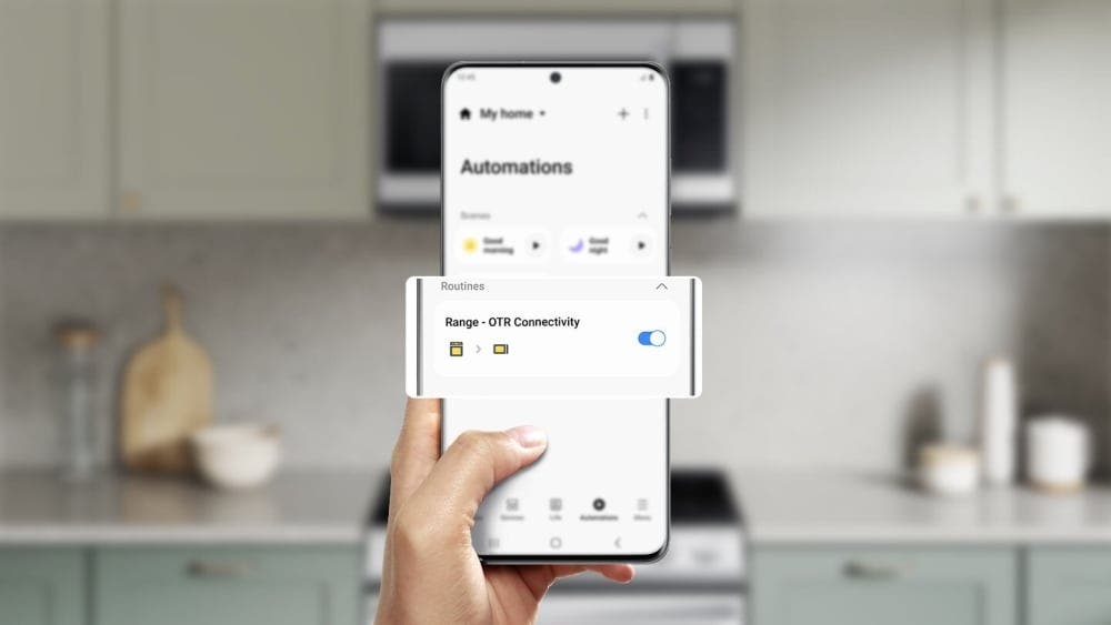 Samsung ME19CB704112 Bespoke White Glass