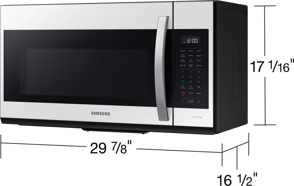 Samsung ME19CB704112 Bespoke White Glass