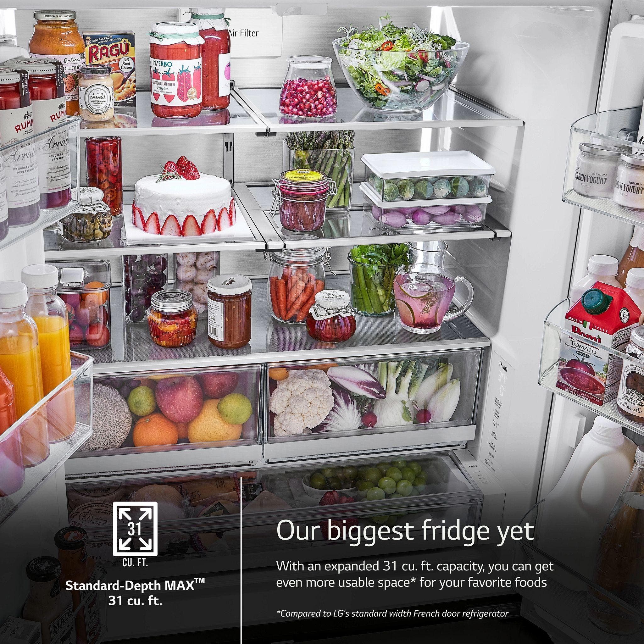 LG LRYKS3106D Black Stainless Steel