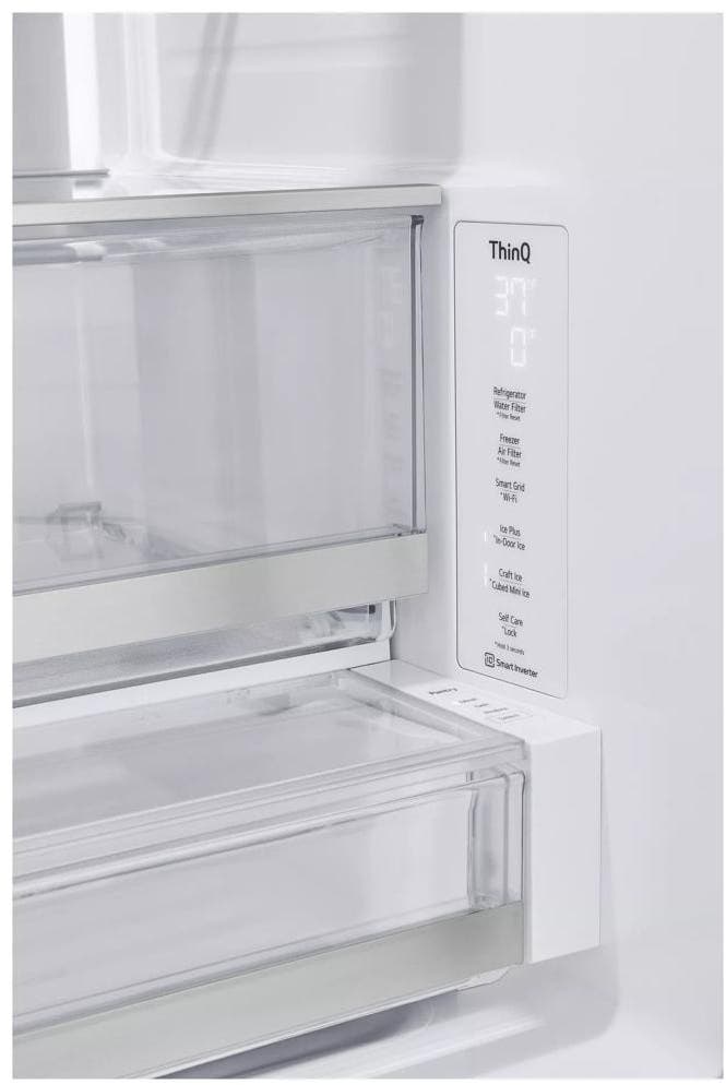 LG LRYKC2606D Printproof Black Stainless Steel