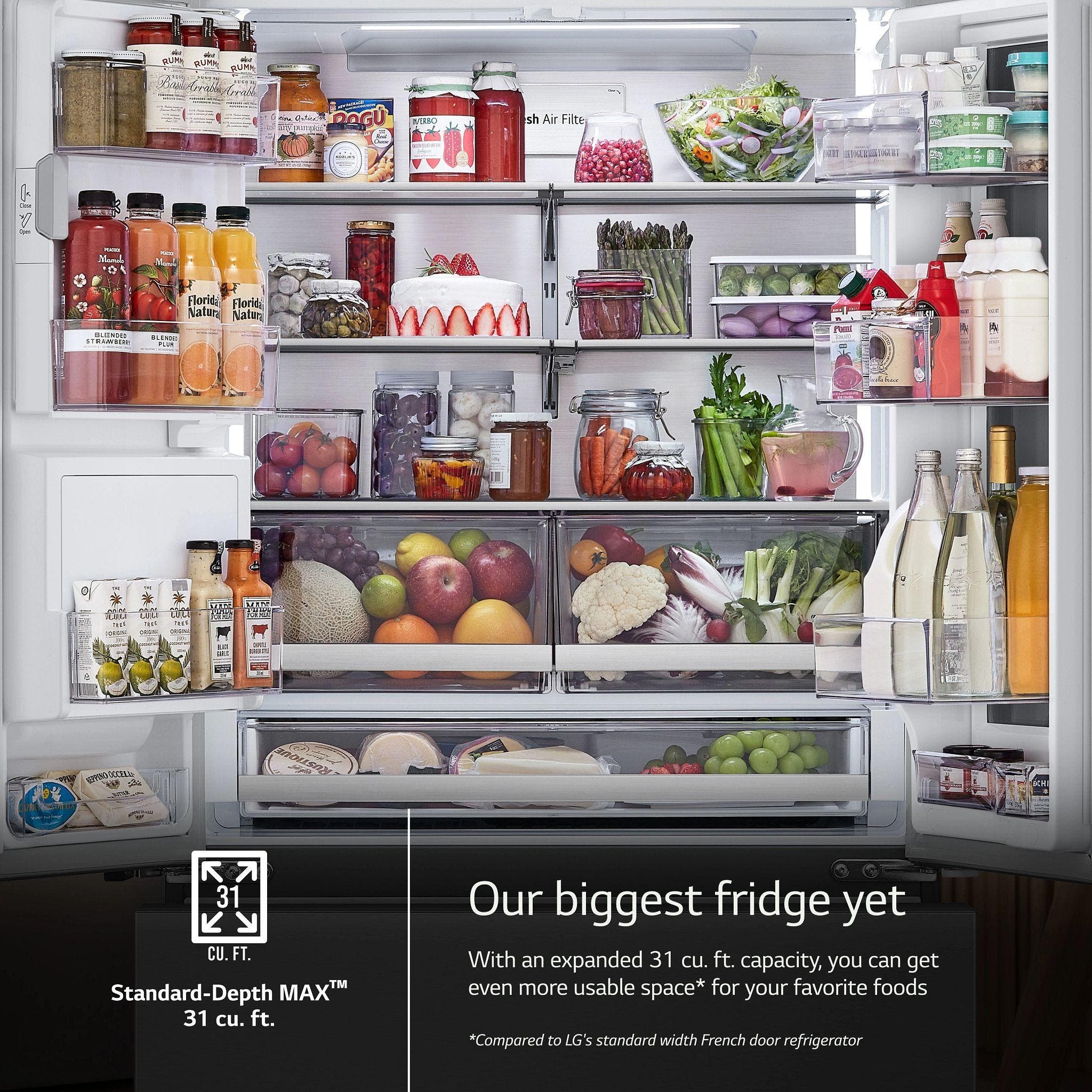 LG LRYKS3106S Printproof Stainless Steel
