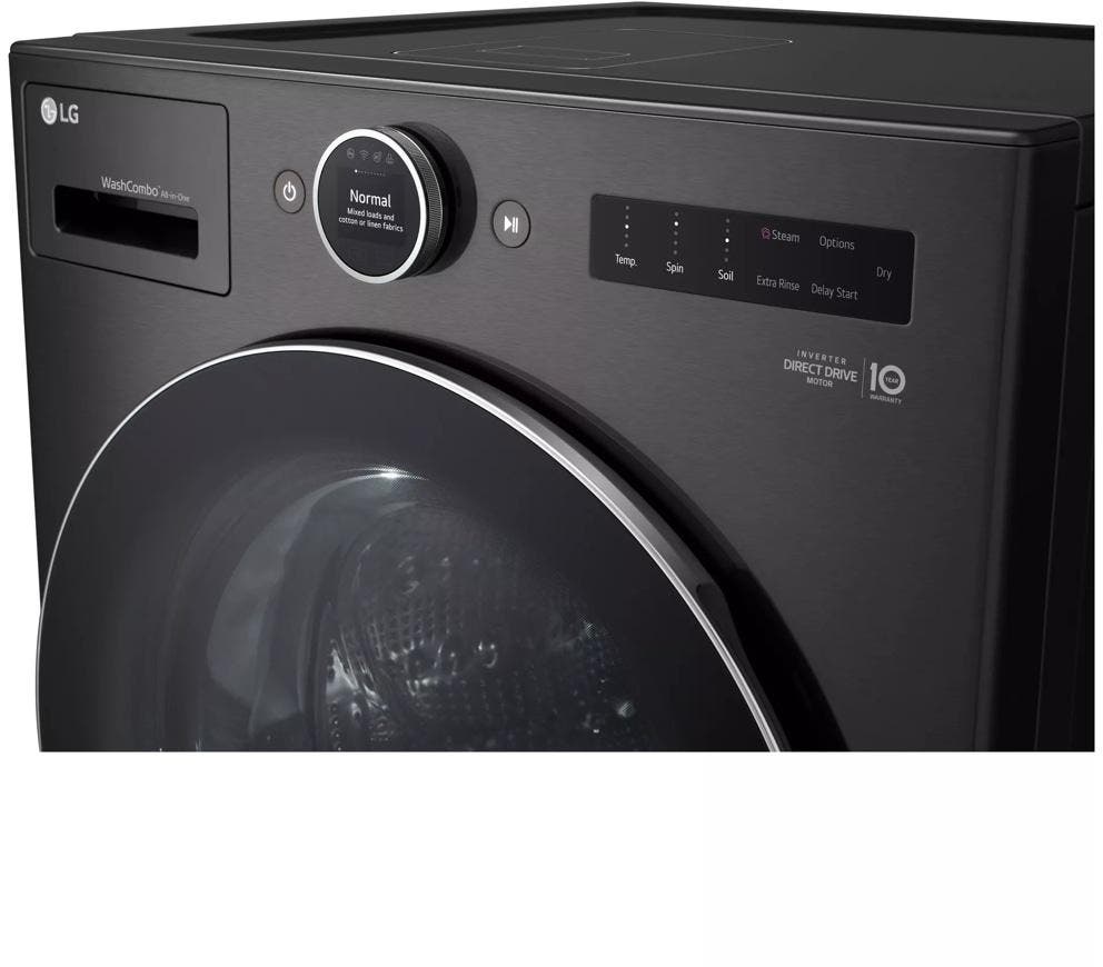 LG WM6998HBA Black Steel