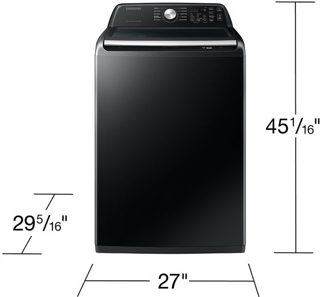 Samsung WA46CG3505AV 4.6 Large Capacity Smart Top Load Washer with Acti...