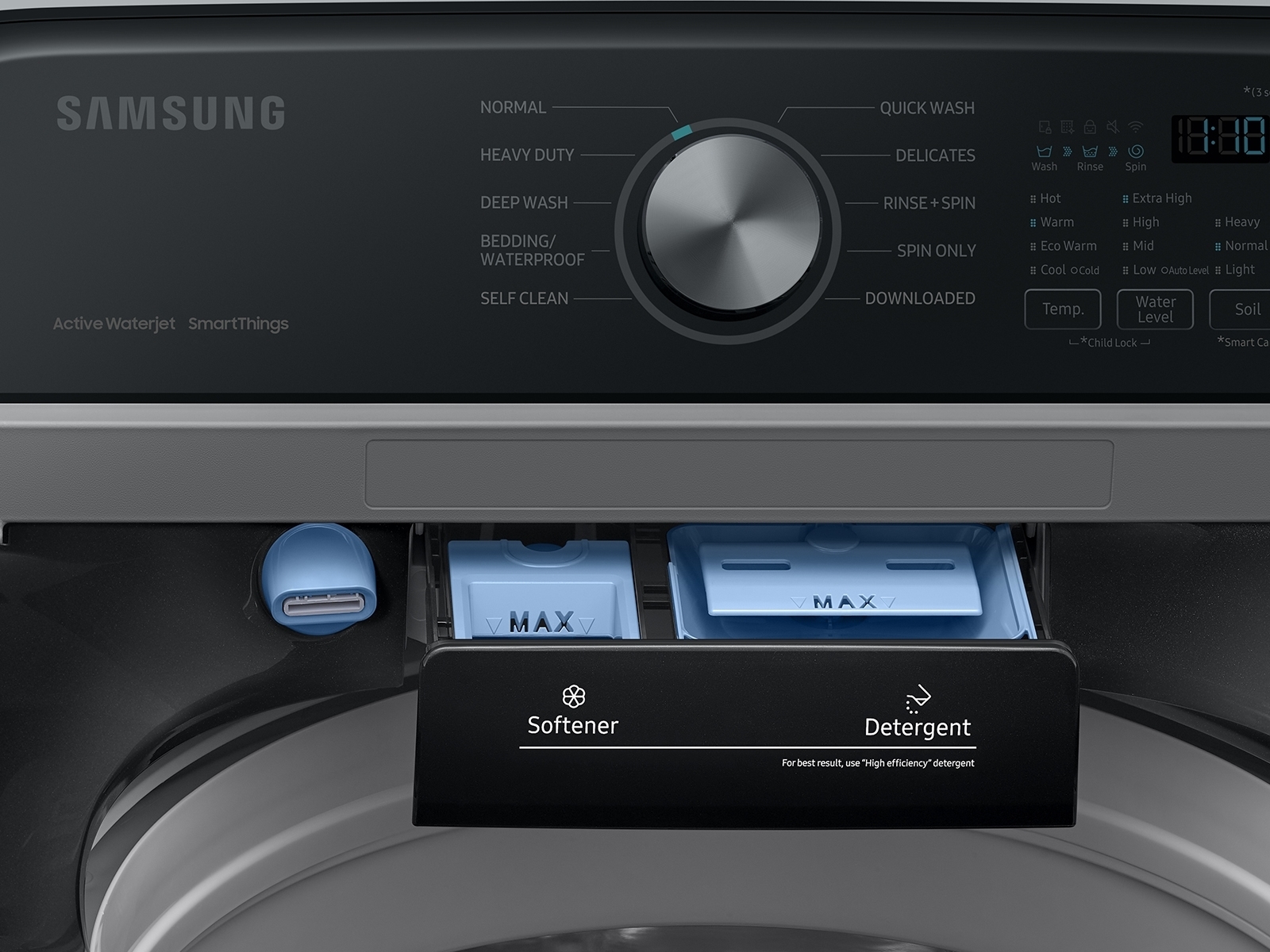 Samsung WA46CG3505AV Brushed Black