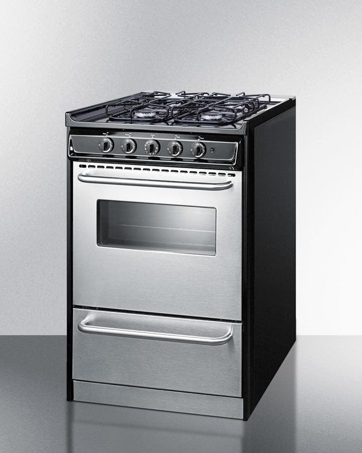 Summit TTM11027BRSW Stainless Steel/Black