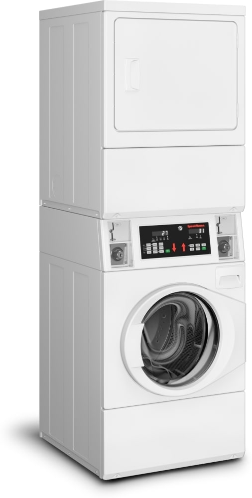 Speed Queen SV6000WE 27 Inch Commercial Laundry Washtower