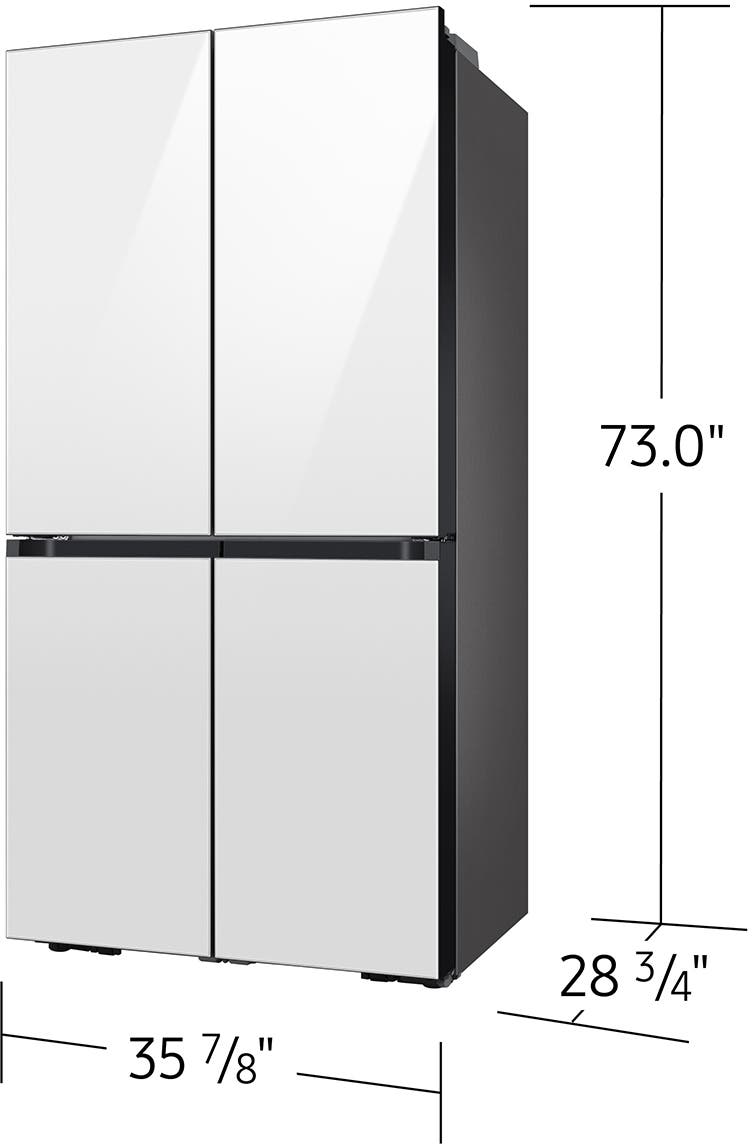 Samsung RF23A967512 White Glass