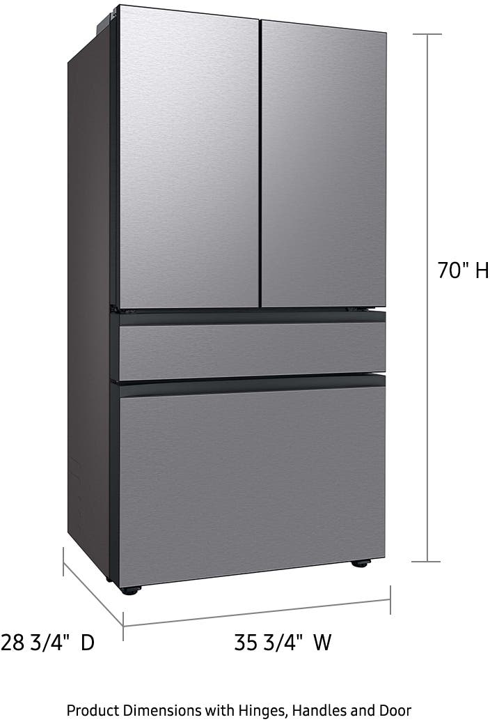 Samsung RF23BB8600QL Stainless Steel, All Panels