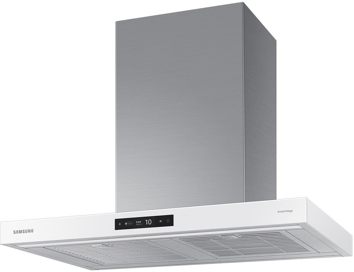 Samsung NK30CB700W12 Clean White Panel, Stainless Steel Duct