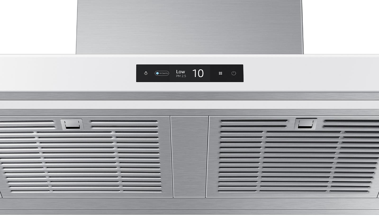 Samsung NK30CB700W12 Clean White Panel, Stainless Steel Duct