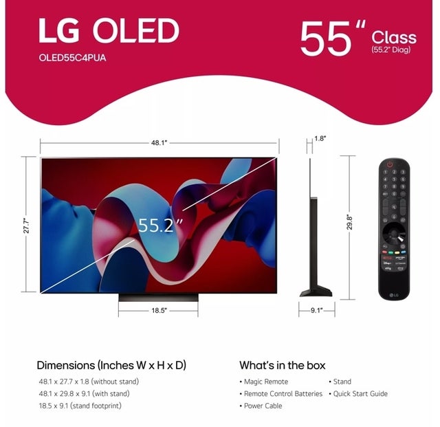 LG Electronics OLED55C4PUA