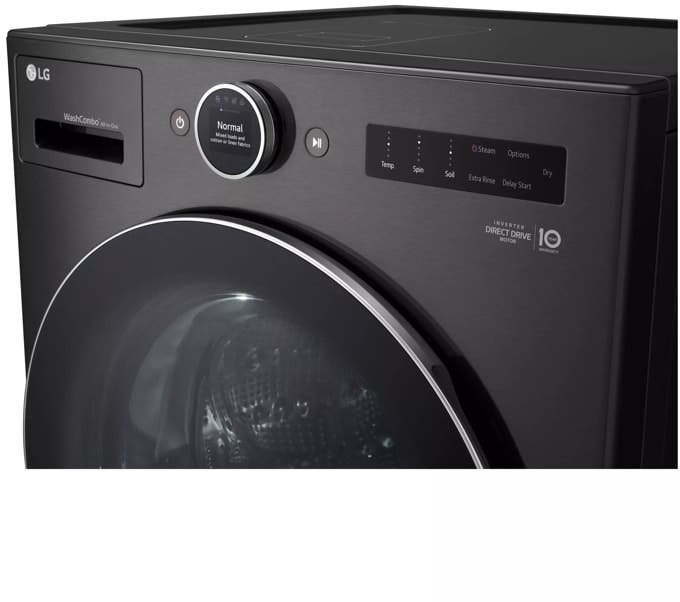 LG WM6998HBA Black Steel