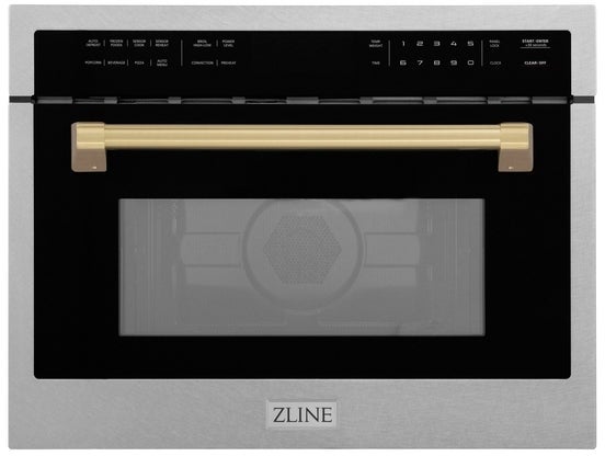 Zline MWOZ24SSCB Autograph Edition 24 Inch 1.6 cu ft. Built-in Conv...