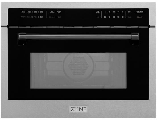 Zline MWOZ24SSMB Autograph Edition 24 Inch 1.6 cu ft. Built-in Conv...