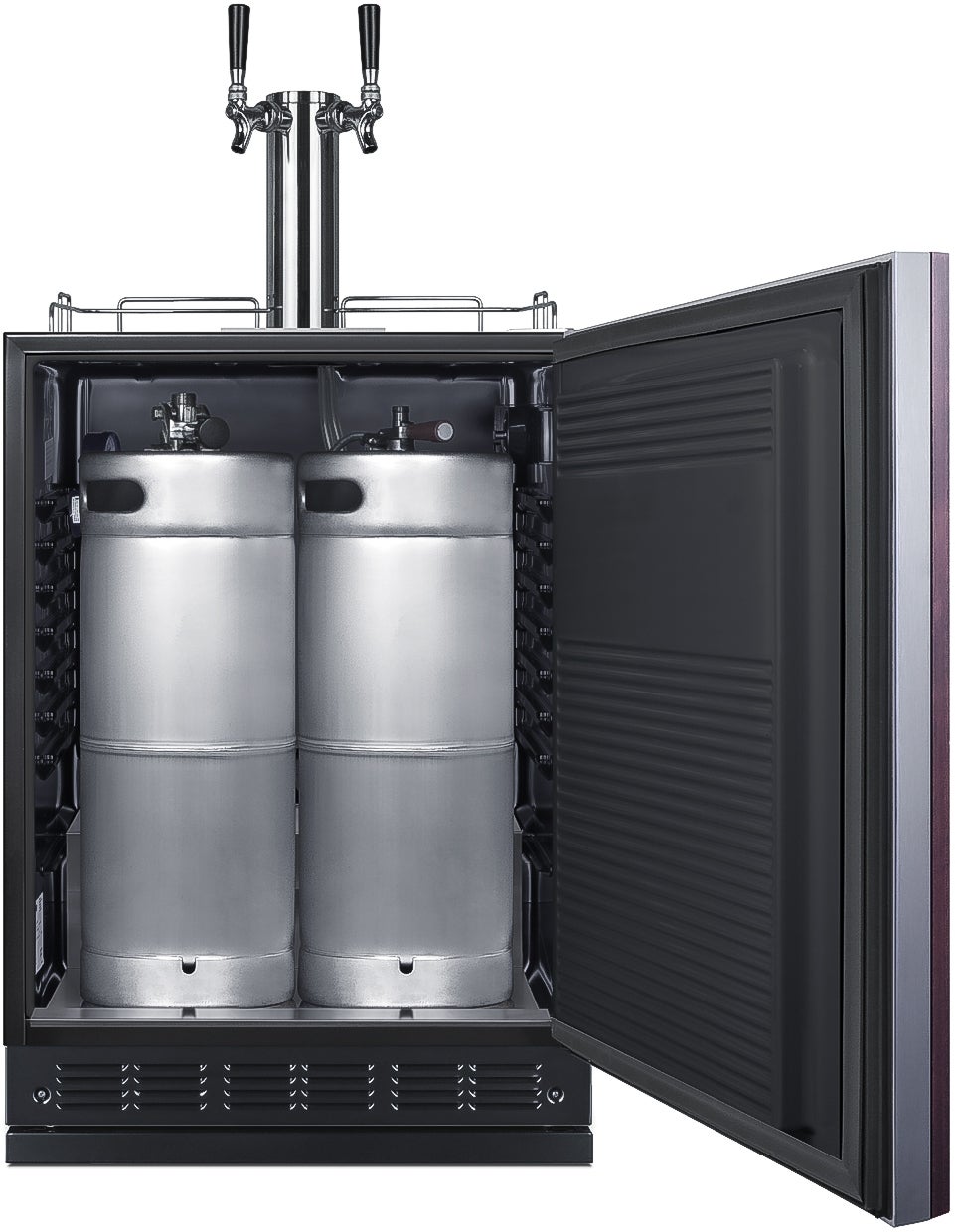 Summit SBC7BRSIFWK2 24" Wide Wine Kegerator