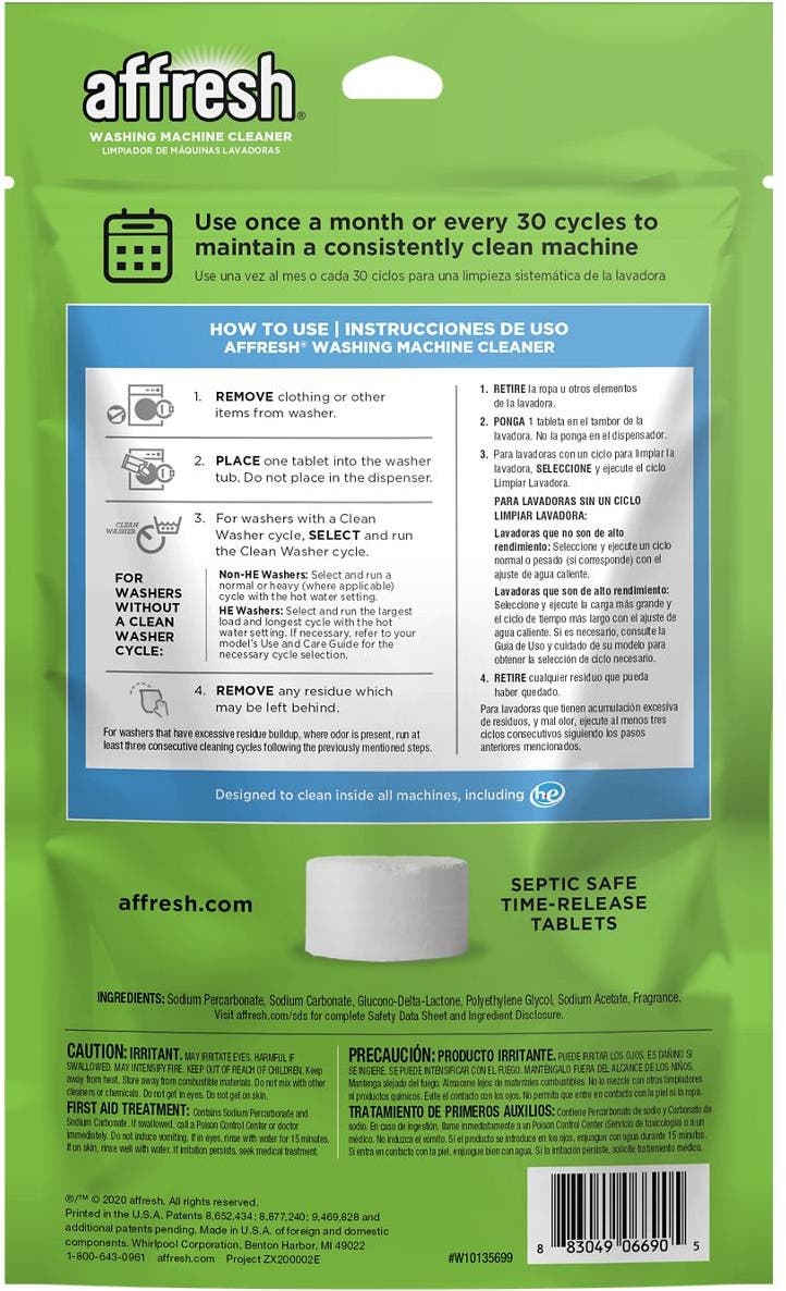 Whirlpool W10135699 Affresh
