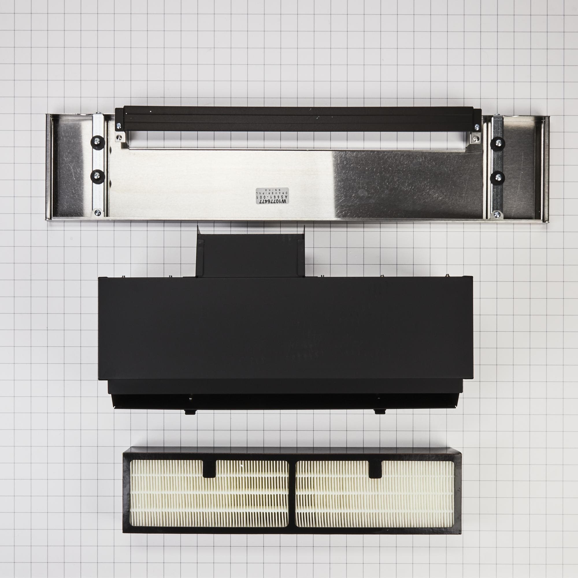 Whirlpool W10768190 Downdraft Duct-Free Kit