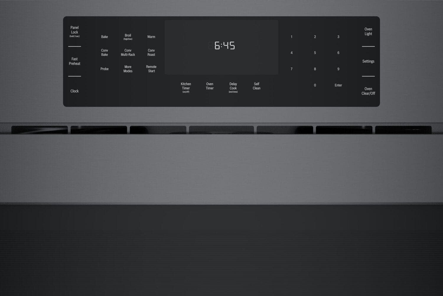 Bosch HBL8444RUC Black Stainless Steel