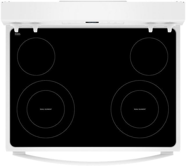 Whirlpool WFES3530RW 30 Inch Freestanding Electric Range with 4 Element...