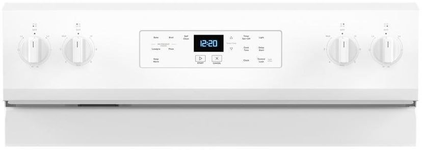 Whirlpool WFES3530RW 30 Inch Freestanding Electric Range with 4 Element...