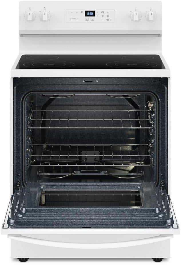 Whirlpool WFES3030RW 30 Inch Freestanding Electric Range with 4 Element...