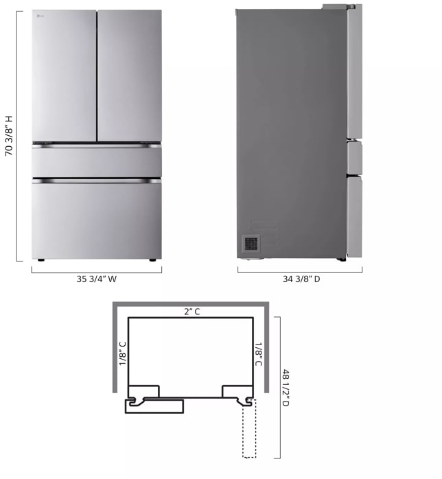 LG LF30S8210S Stainless Steel