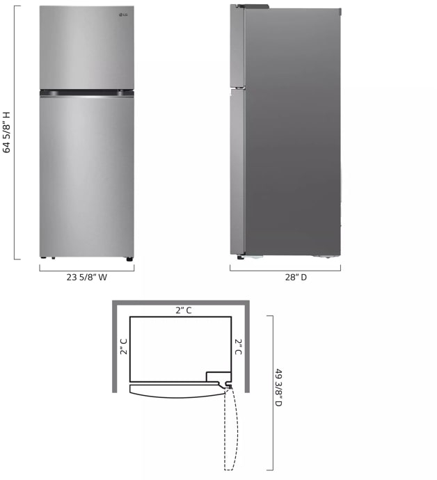 LG LT11C2000V Stainless Steel