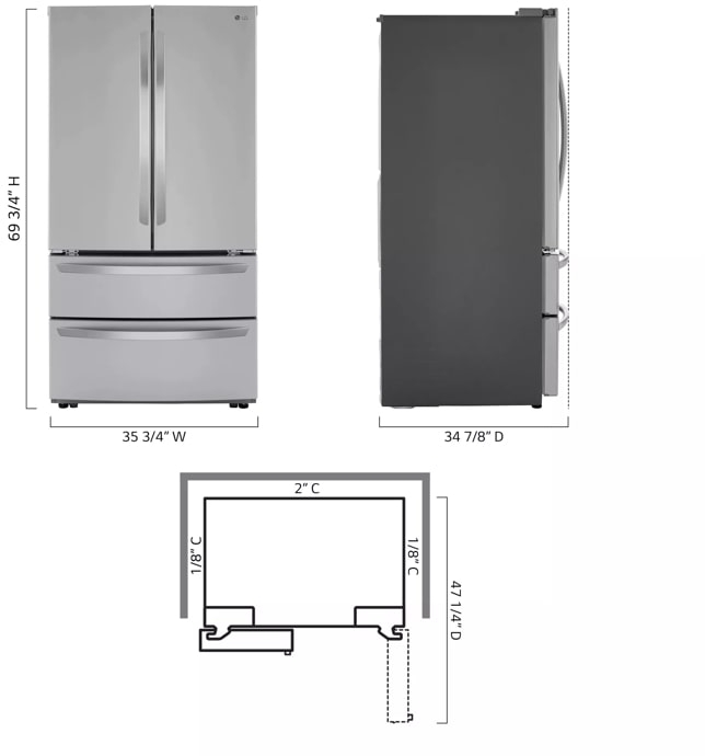 LG LMWS27626S PrintProof Stainless Steel