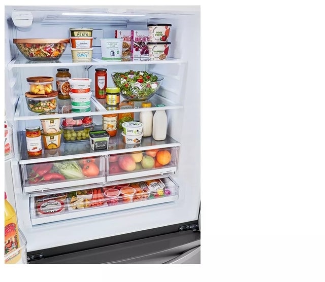 LG LRFWS2906S 36 Inch, 29 Cu. Ft. French Door Refrigerator with ...