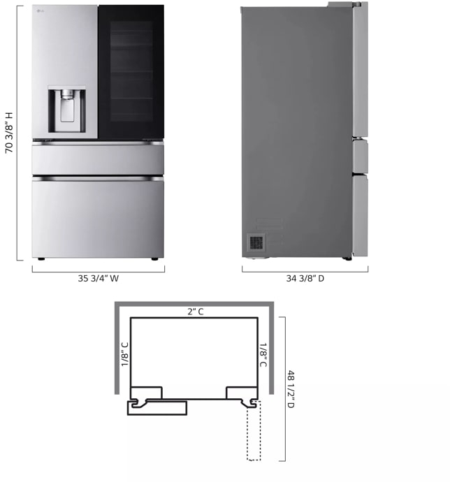 LG LF29S8250S Stainless Steel