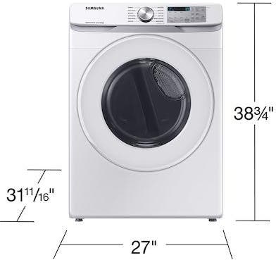 Samsung DVE51CG8000W White