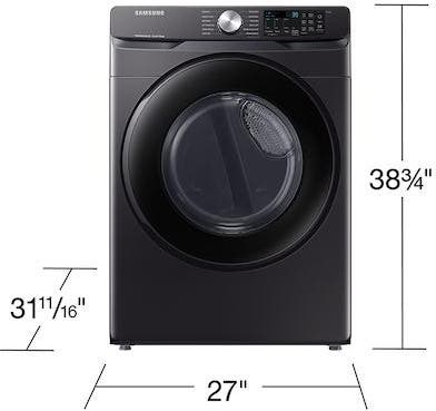 Samsung DVE51CG8000V Brushed Black