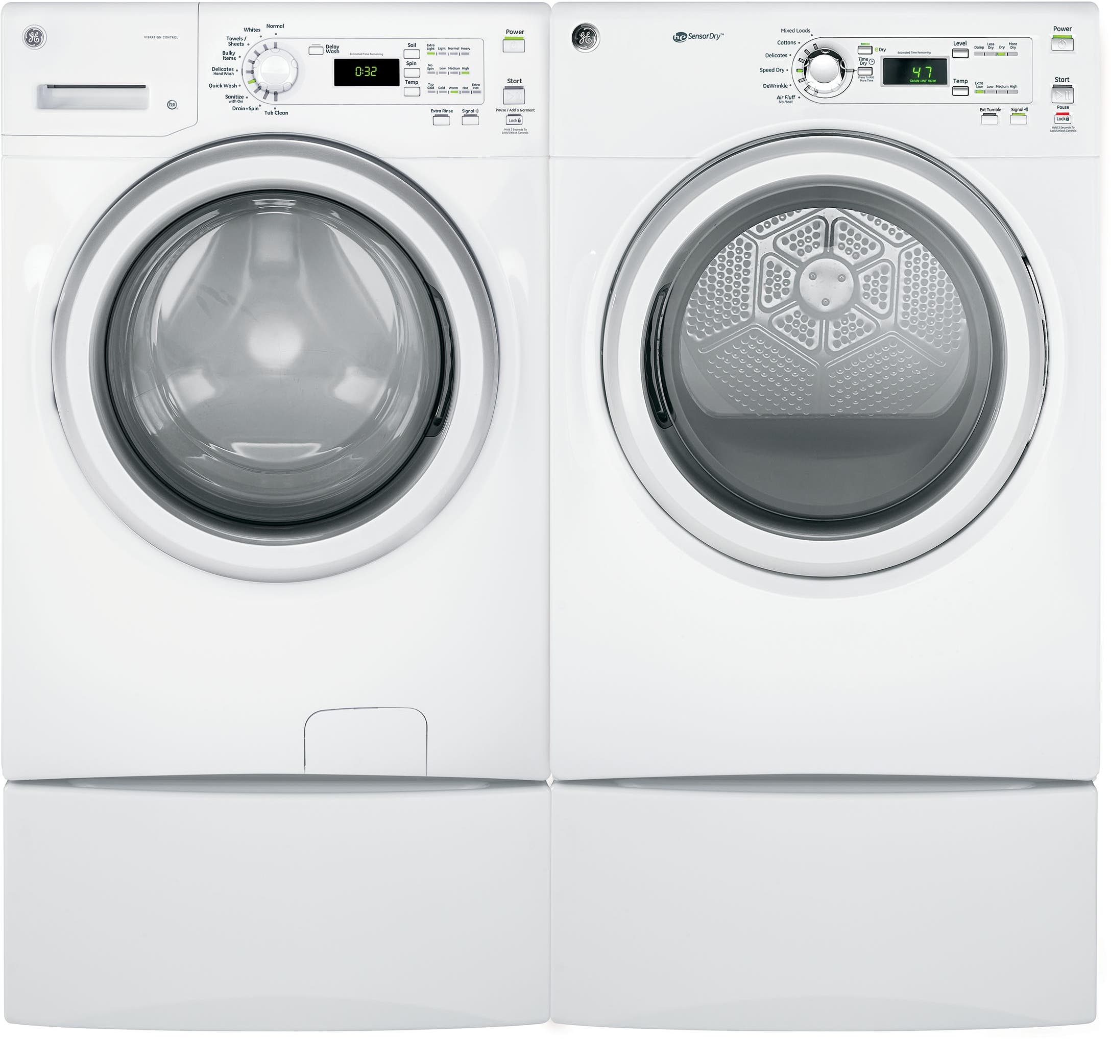 GE GFW400SCMWW White