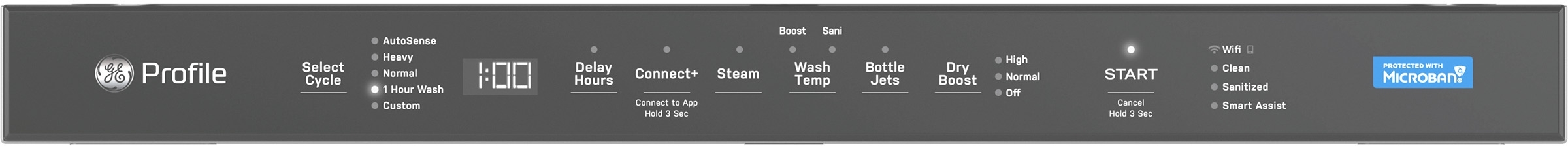 GE PDT715SYVFS Fingerprint Resistant Stainless