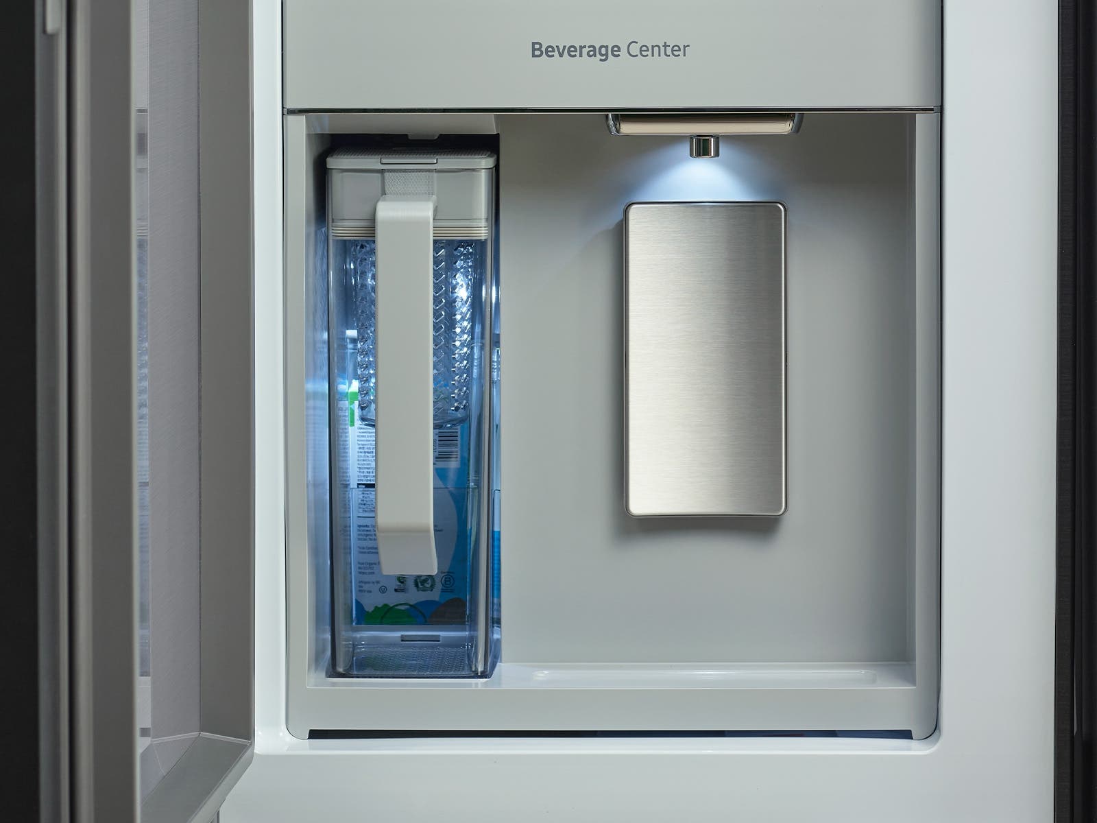 Samsung RF23DB990012 White Glass