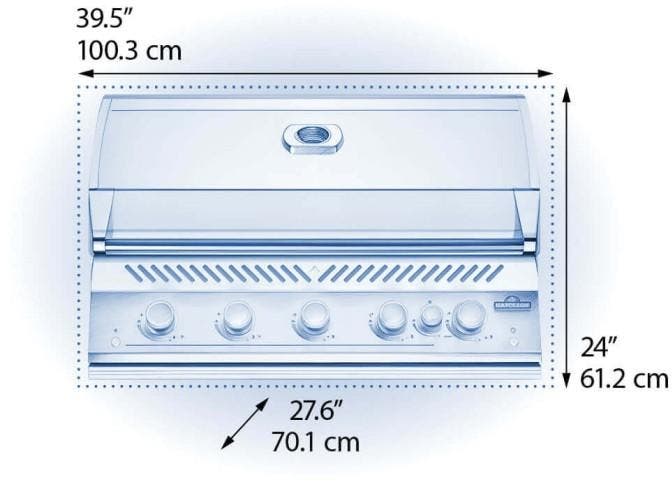 Napoleon BIG38RBNSS1 Stainless Steel, NG