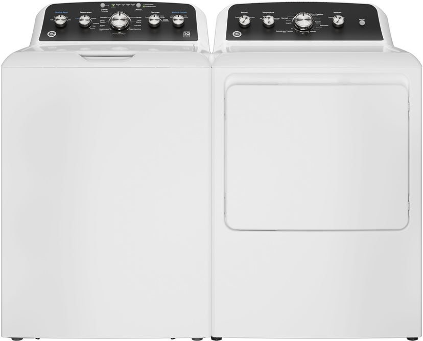 GE ETW485ASWWB 27 Inch 4.5 Cu. Ft. High-Efficiency Top Load Washe...